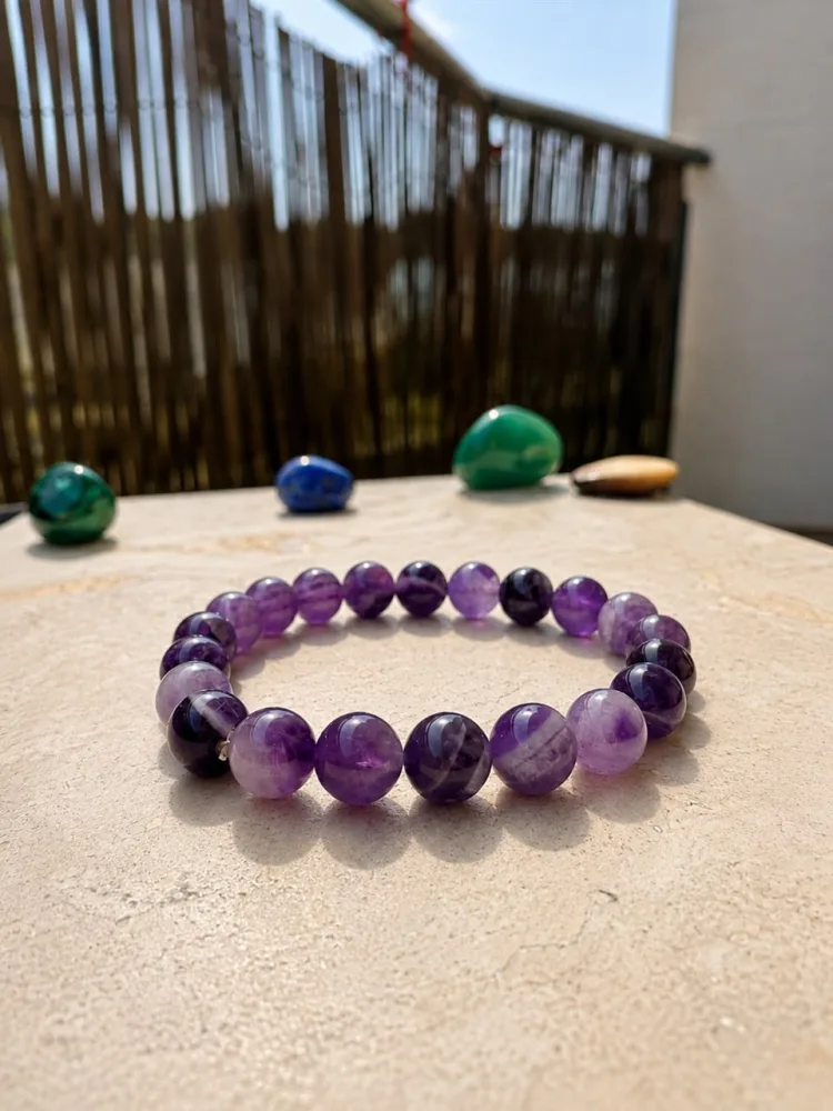 Bracelet en Améthyste