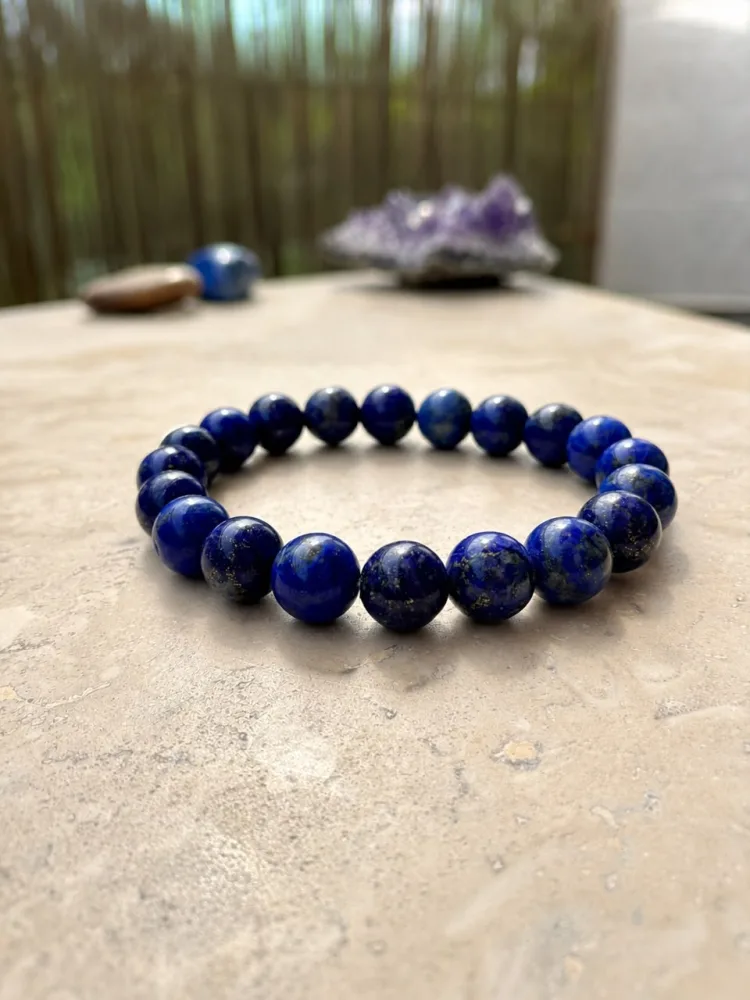 Bracelet en Lapis-Lazuli