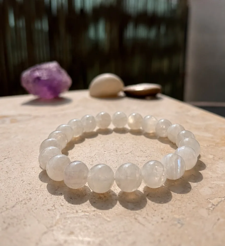 Bracelet en Pierre de Lune