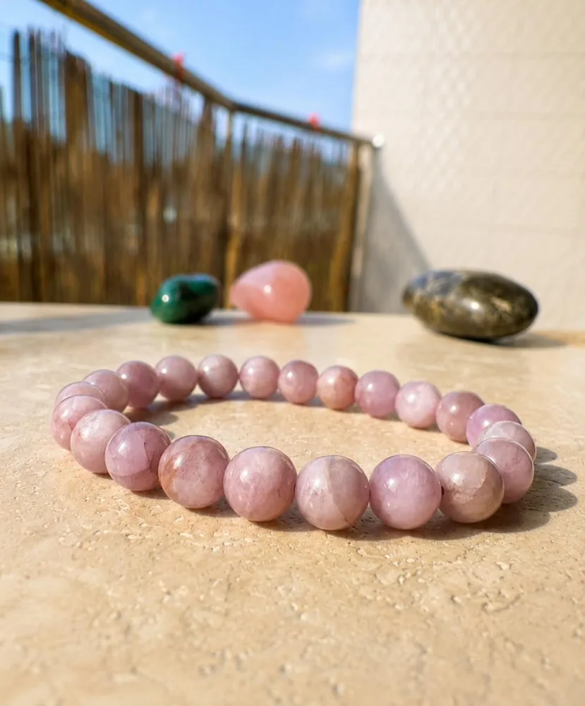 Bracelet en Kunzite