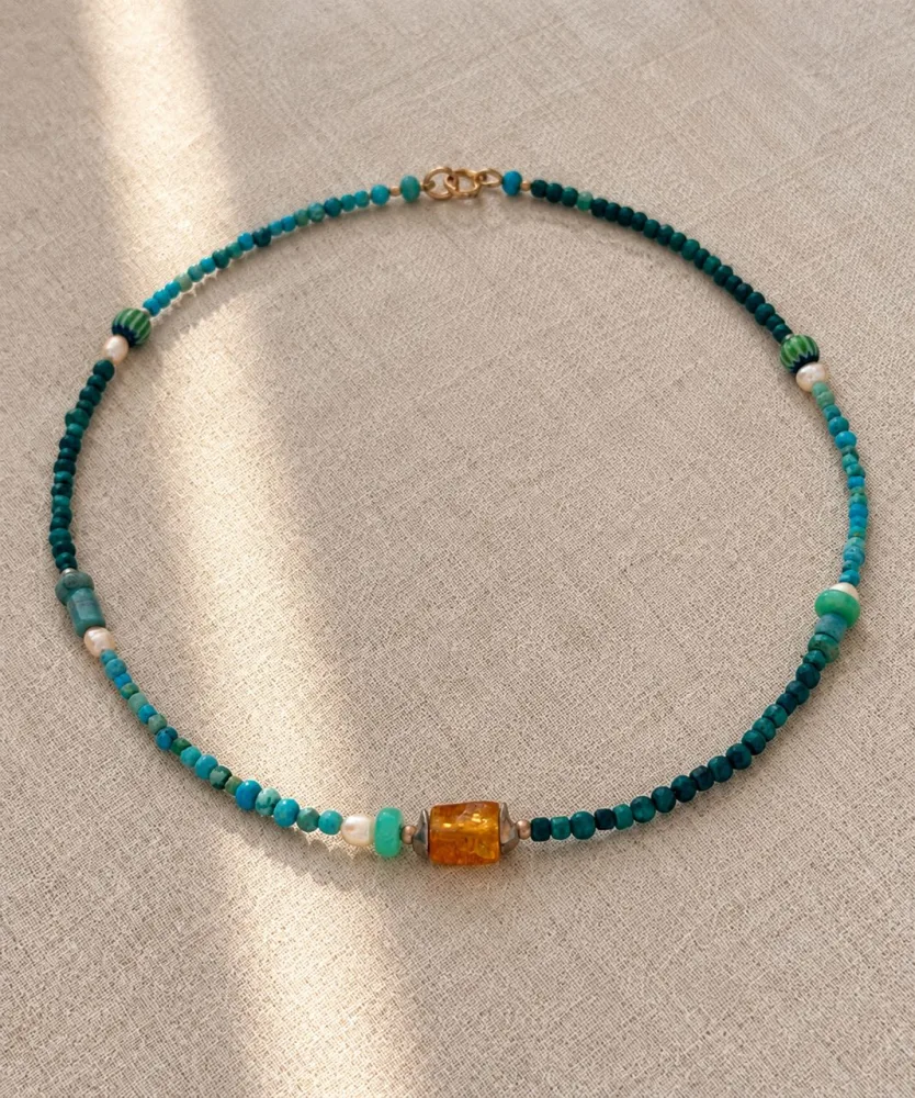 Collier Lagon d'Ambre