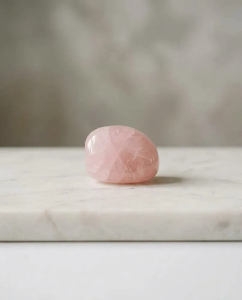 Quartz Rose pierre roulée