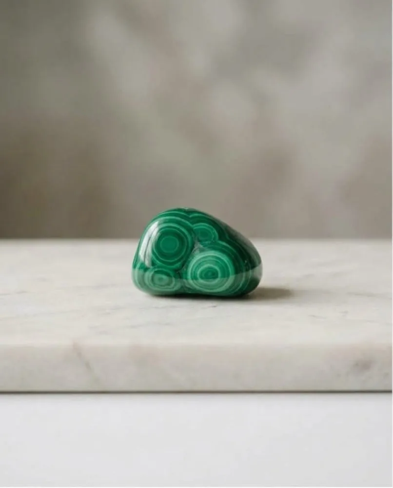 Malachite Pierre roulée
